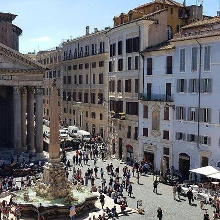 Restored Apartment - Stunning Pantheon View Rome Bagian luar foto